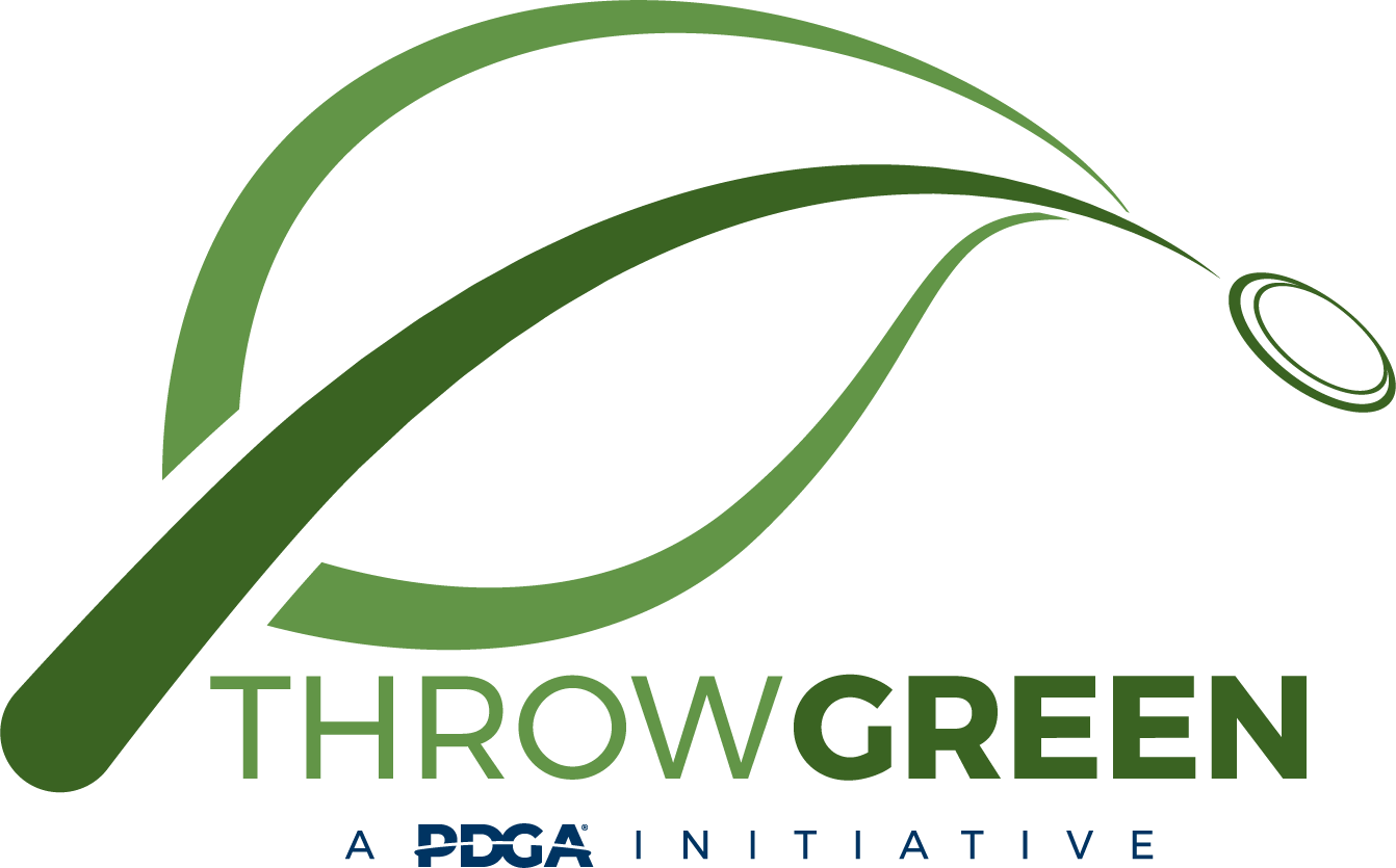 PDGA throwgreen logo